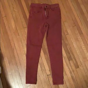 Red Women’s American Eagle Jeans size 8